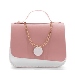 CN กระเป๋าสำหรับผู้หญิงใหม่สีคมชัดปุ่มที่เรียบง่ายข้ามร่างกายกระเป๋าสี่เหลี่ยมเล็กๆสบายๆกระเป๋าโทรศัพท์มือถือแฟชั่นกระเป๋าโทรศัพท์มือถือ