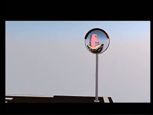 【COD】Outdoor Wide Angle Convex Mirror ✨Ready Stock 450MM/600MM/750MM READY STOCK TRAFFIC PARKING MIRROR HIGH QUALITY Traffic Mirror Corner Mirror PC Plastic Orange Polycarbonate READY STOCK TRAFFIC PARKING MIRROR