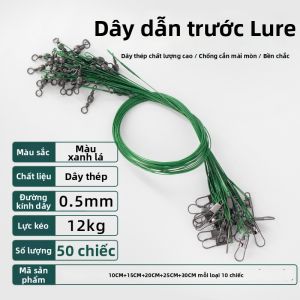 BAIXITANG | Dây Câu Cá Chống Rối Và Chống Mài Mòn Dùng cho Nước Ngọt và Nước Mặn Carbon Finished Line
