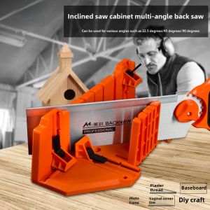 Meike Woodworking Multi-Functional Miter Cabinet Miter Gauge 90 Degrees Multi-Angle Back Saw 45 Degrees Mitre Saw Cabinet Saw Box