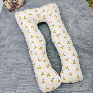 Gối bầu chữ u bà bầu (vải nhung mịnvải xôvải polyvải cottong 100%) tặng thêm bông dự phòng