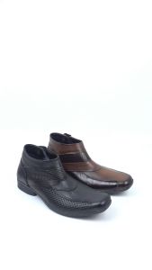 Sepatu Pantofel Kulit Pria Model Boot Tinggi Virale Official E 06 HT