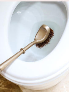 Long Handle Plastic Toilet Brush Set for Bathroom Household Cleaning Tool No Dead Angle Toilet Cleaner Brush for Toilet Seat