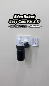 Eden Robot | Easy Cam Kit 2.0 | Security Camera Installation Kit Easy Self DIY