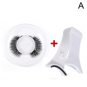 Magnetic Eyelashes Handmade 3D Natural Magnetic False Eyelashes Reusable Magnetic Eyelashes Tweezers Set Wholesale