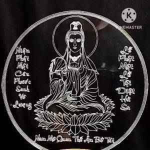 Đèn led 3D hình phật