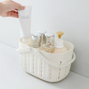 Portable Bathing Basket Bathroom Basket Dormitory Bath Hall Toiletries Storage Basket Handheld Shower Caddy Storage Organizer