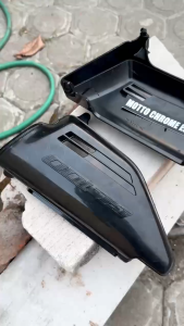 box aki/tutup aki honda gl 100 warna hitam bahan tebal dan presisi MENTAHAN