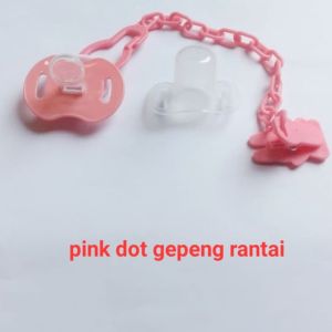 Pavita91 Dot Empeng Bayi Rantai 3 in 1 Empeng bulat Rantai
