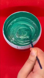 Sơn Nhũ Trang Trí Xanh Ngọc Ánh Kim MH (Chậu Cảnh - Bàn Ghế - Tường Rào - Lăng Quách... Ngoại Thất Cao Cấp)