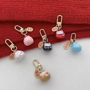 มิตรฝ้านพวงกุญแจ กระดิ่งแมวญี่ปุ่น สำหรับผู้หนึ่งที่ห้อยพวงกุญแจ พร้อมส่งสินค้า