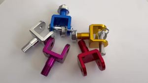 CNC Foot Pegs Bracket For Surron Light Bee X S Segway X160 X260 Electric Motocross Motorcycle Footpegs Connection Mount