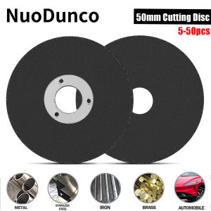 50mm Metal Cutting Disc 2"Cut Off Wheel Resin Grinding Wheel Disc for Metal Iron Stainless Steel Cutting Mini Circular Saw5-50p