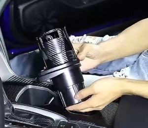 ที่ใส่แก้วเยติในรถยนต์ ที่วางแก้ว ที่วางแก้วน้ำในรถ ที่วางแก้วในรถยนต์มัลติฟังก์ชั่น 【ส่งจากไทย】ที่วางแก้วในรถยนต์ 2in1 แบบ 2 หัว (ปรับขนาดได้) หมุนได้ 360 องศา ที่วางแก้วระบายอากาศกระบอกน้ำ เพื่อเพิ่มพื้นที่วางแก้วได้มากขึ้น ความกว้างปากถ้วยด้านบนที่ปรับ