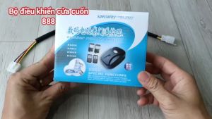 Bộ điều khiển cửa cuốn từ xa 888 433Mhz kèm 02 remote