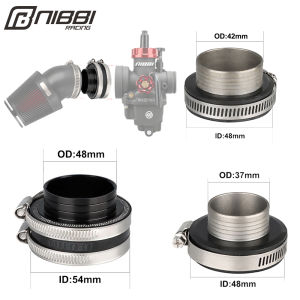 Nibbi Xe Máy 54Mm/48Mm/42Mm/37Mm bọc Bộ lọc không khí Doanh Bộ chuyển đổi giao diện máy lọc không khí CNC ống góp nạp Đối Với Honda Suzuki Động Cơ
