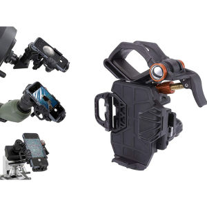 อะแดปเตอร์สมาร์ตโฟนอเนกประสงค์3แกน NexYZ เหมาะสำหรับกล้องโทรทรรศน์ดาราศาสตร์กล้องส่องทางไกล กล้องมองเห็นด้วยกล้องจุลทรรศน์