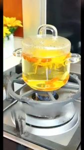 Birds Nest Stew Bowl Open Flame Glass Small Stew Pot Water-proof Transparent Cover Soup Cup Soup Bowl Home Kitchen Supplies