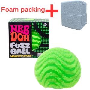 Schylling Nee Doh Fuzz Ball Series Soft Stress Ball Stress Relief Sensory Toy Desktop Ornament