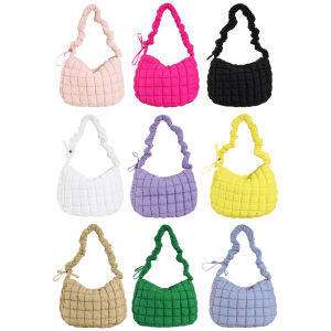 【New Arrival】 Portable Bubble Flower Tote Bags Women Shoulder Tote Bag Puffer Shoulder Bag Bubble Hobo Bags for Office Travel School