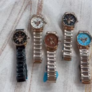 JAM TANGAN WANITA 2024 MOTIF LEBAH TERLARIS BEST SELLER UR-6743