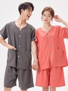 Quần Áo Đốt Ấm Cao Cấp Có Khóa Kéo Trước Và Sau Chống Nhăn Liệu Pháp Mát-xa Trung Quốc Cổ Điển Phòng Tắm Chuyên Nghiệp Cho Khách