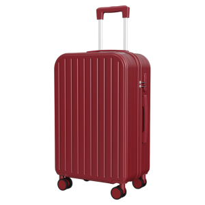 Red Travel Suitcase Maternity Trunk Wedding Gift Box Fashionable Universal Lock ABS PC Material Wheels Womens Handbag