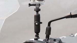 Motowolf MDL3519 Braket Dudukan Gopro Stang Spion Motor Mounting Action Cam Bracket Camera Motorcycle