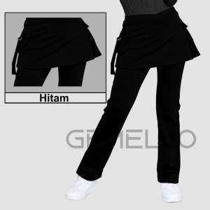 (CBR)CELANA PANJANG SENAM ROK KANTONG/CELANA ROK KARGO L XL XXL/BAWAHAN BAJU SENAM TERBARU