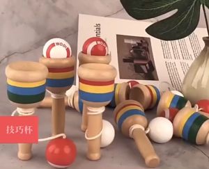 Mainan Bayi 6-7-8-9-10 Bulan 1 Tahun Bersuara Alat Musik Wooden Skills Cup Mainan Terbaru 2023 COD Anak Laki Laki