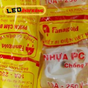 Phích cắm 4 ly - Phích Nối Âm nhựa ABS Fanagold