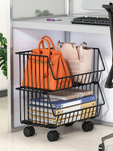 Office Storage Shelf Organizer Mobile Cart