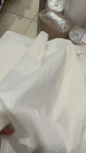 (per setengah meter) Kain BELACU BLACU TEBAL meteran lebar 90 cm warna putih beras bahan craft kerajinan tangan waxing bulu ketiak tirai gorden hordeng horden tas totebag goodie bag pouch dekorasi dekor mitela mitella p3k pembalut siku kantong celana