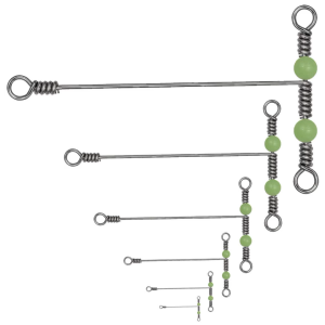 Swivel Pancing Cabang 3 Stainless – Ranggung Kawat Ulir Glow Anti Karat Kuat & Tidak Benggang