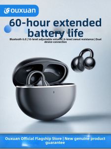 OUXUAN | Bluetooth Clip-on Wireless Bone Conduction New Model Headphones