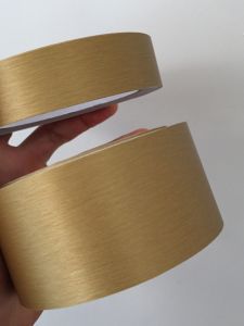 Decorative Frosted Gold Sticker for Hotel Villa Company Glass Door Pull Flower Line New Chinese Style Special Large Size