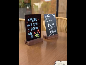 Mini Chalkboard Signs with Stand for Table Decorations Restaurant Food Display Message Boards