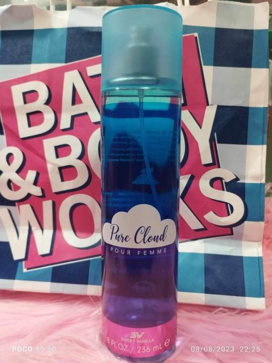Body Mist Cloud Perfume Walmart Ariana Grande Body Spray Coffret