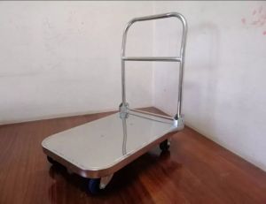 รถเข็น รถเข็นของสแตนเลส พับเก็บได้ รถเข็นของหนัก รถเข็นของ 4ล้อ รถเข็นของพับได้ แข็งแรง มีให้เลือก 3ขนาด : ขนาด200kg. ขนาด400kg. และขนาด600kg.