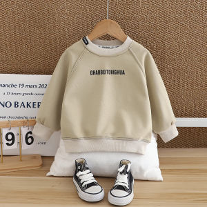 Cool Trendy Boys Autumn Sweatshirt Spring Summer Style Fashionable Streetwear Baby Jacket Cotton Blend Fabric Kids Clothing