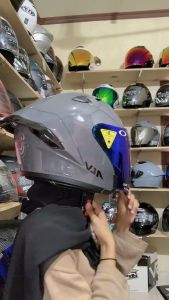 Helm ALV Ultron Pro Alv Pro Half Face PAKET GANTENG -Free Spoiler genos genesis armor kyoto kairoz v2 r2r tt course kronoz ttr jet nfj subaru r1 max r1 elite mark 1 elite  terra z classic magnum stealth ttc bastianini jaume