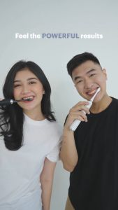 Welby Electric Toothbrush PRO White Sikat Gigi Elektrik + Brush Head