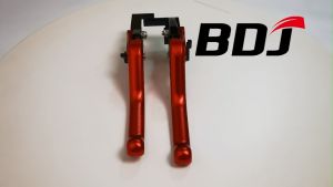 BDJ For Honda Click 125 150 160 Click125 Click150 Click160 Brake Clutch Lever Handle Grip 3D Pattern Modified Adjustable Cnc Set