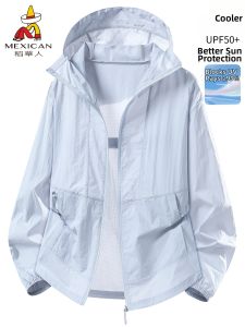 Mexican | Stylish Sun Protection Light Breathable Summer Jacket
