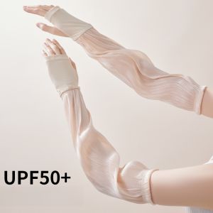 MiiOW | Cat Lady Lace Sleeve Covers Womens Summer Thin Ice Silk Loose Breathable Sun Protection Driving Car Ice Sleeve 2025 New Style