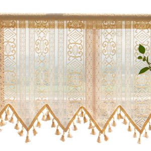 YINSHANG | Rèm Ngắn Phong Cách Bohemian Với Ren Pháp cho Phòng Ngủ và Bếp