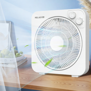 MeiLing Desktop Electric Fan Home Use Timed Page Turner Fan Small Desk Fan Dormitory Fan 168 Constant Speed Three Speeds