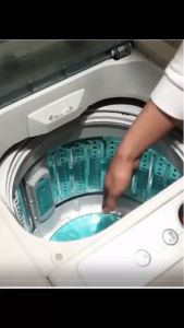 450g Washing machine cleaning agent oxygen powder descaling and sterilization special drum automatic stain deep cleaning agent strong descaling and sterilization washing machine tank stain cleaner