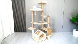 คอนโดแมว แข็งแรง ทนทาน คอนโดแมวไม้ คอนโดแมวขนาดใหญ่ คอนโดแมวหลังใหญ่หลายดีไซน์ บ้านแมว