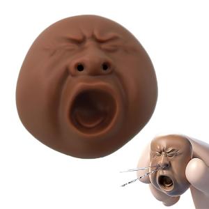 Creative Yawning Face Prank Water Squirter Toy Press-Type Squirt Water Gadget Trendy Ornament & Interesting Stress Relief Toy